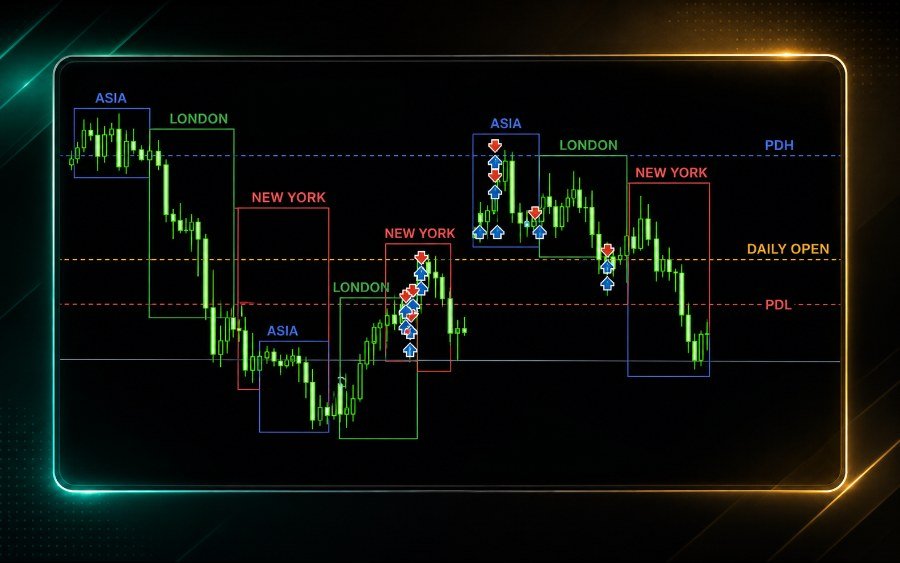 Tampilan Chart